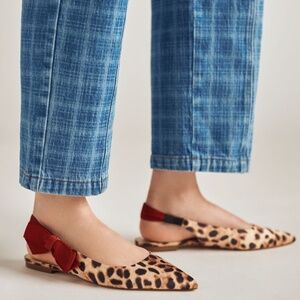 Maeve Side-Bow Slingback Flats